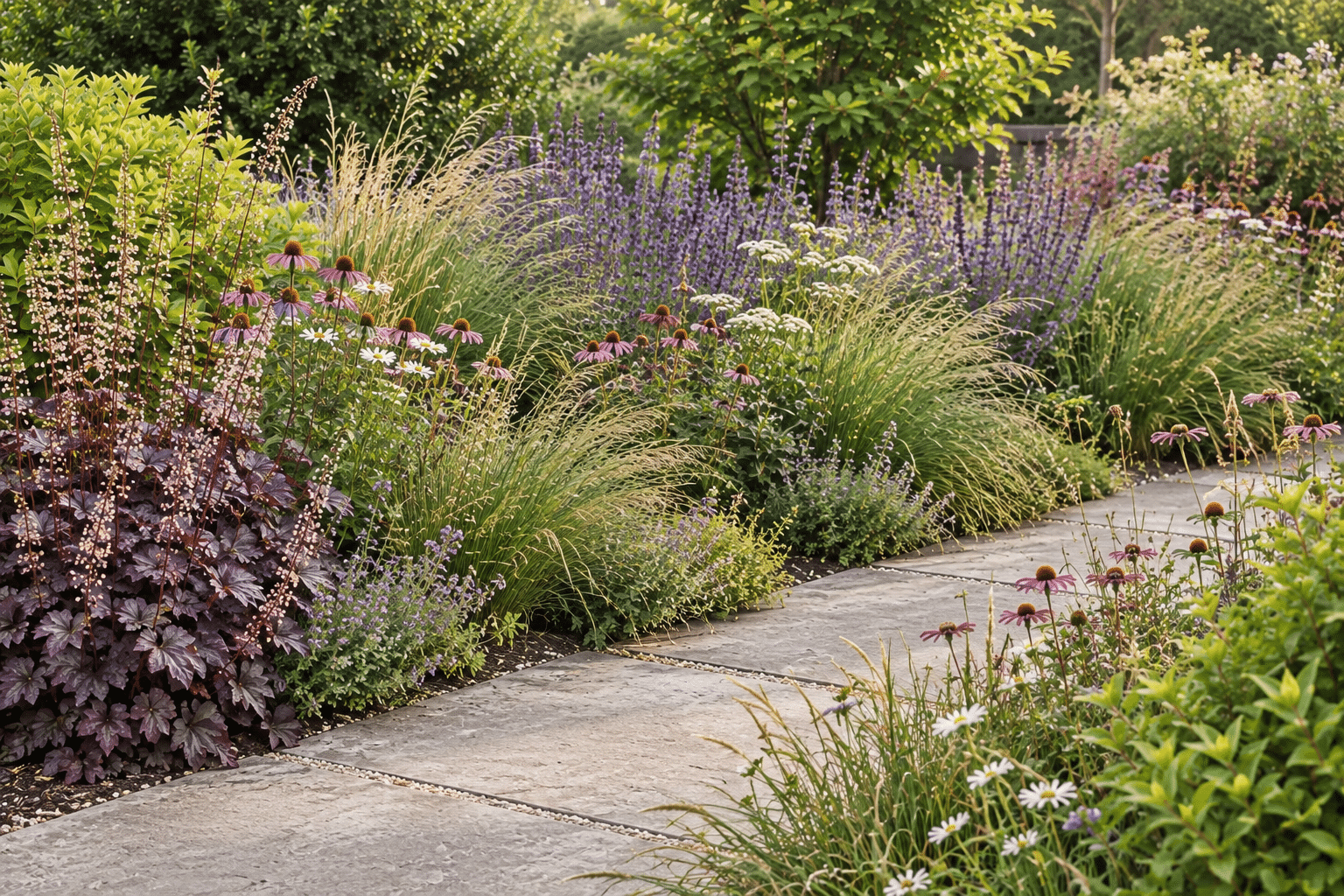 schellevis en beplanting